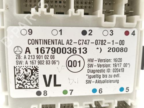 Electronic module MERCEDES-BENZ GLE (V167) GLE 300 d 4-matic (167.119) | BP17663989M83 