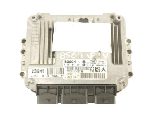 Engine control unit (ECU) PEUGEOT 307 SW (3H)  | BP9808363M57 