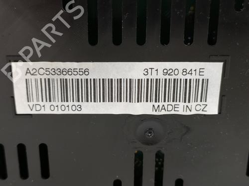 Instrument cluster SKODA SUPERB II (3T4)  | BP9519206C47 
