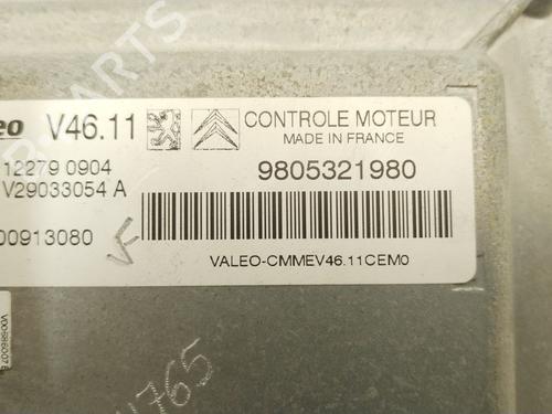 Engine control unit (ECU) PEUGEOT 208 I (CA_, CC_) 1.2 VTI 82 | BP27397749M57 
