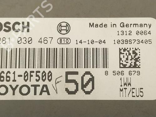 Engine control unit (ECU) TOYOTA VERSO (_R2_) 1.6 D4-D (WAR20_) | BP36160324M57 - Image 4