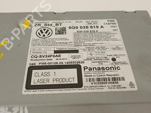 Radio VW GOLF VII (5G1, BQ1, BE1, BE2)  | BP18295638E6 