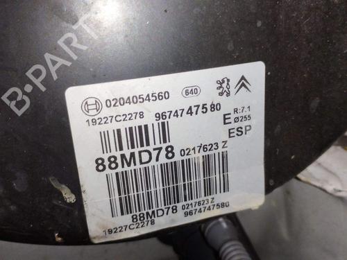 Servo brake CITROËN C4 II (NC_) 1.6 VTi 120 (NC5FS0, NC5FS9) | BP37238726M42 - Image 2