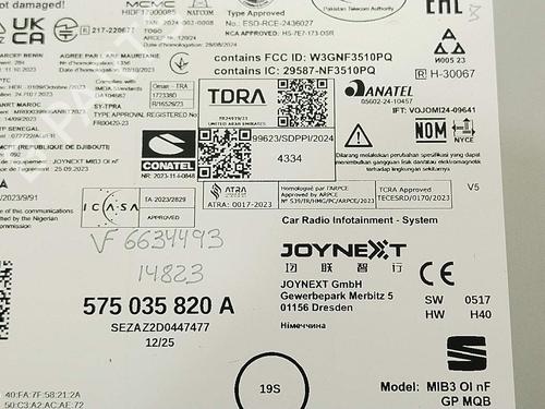 Electronic module SEAT IBIZA V (KJ1, KJG) 1.0 TSI | BP39434348M83 - Image 4