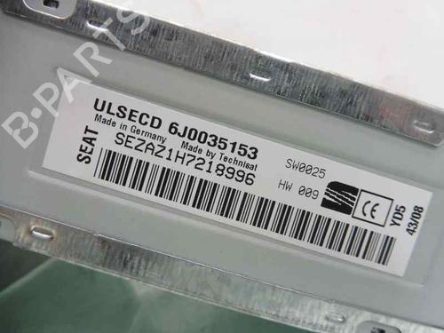 Radio SEAT IBIZA IV SC (6J1, 6P5)  | BP4079374E6 