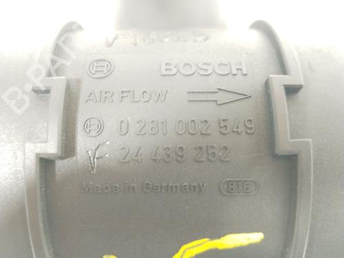 Mass air flow sensor OPEL TIGRA TwinTop (X04) 1.3 CDTI (R97) | BP36121396M95 - Image 3