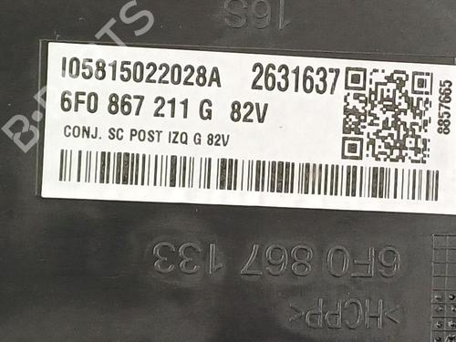 Rear left panel SEAT IBIZA V (KJ1, KJG)  | BP23093534C60 