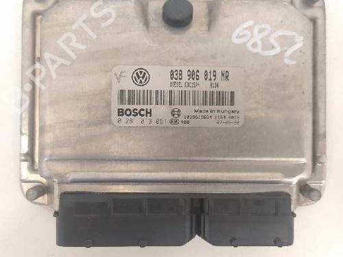 Engine control unit (ECU) SKODA ROOMSTER (5J7) 1.9 TDI | BP7572838M57 