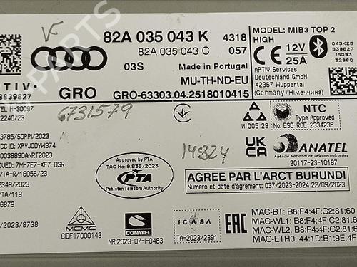 Radio AUDI A1 Sportback (GBA) 30 TFSI | BP33208714E6 - Image 5