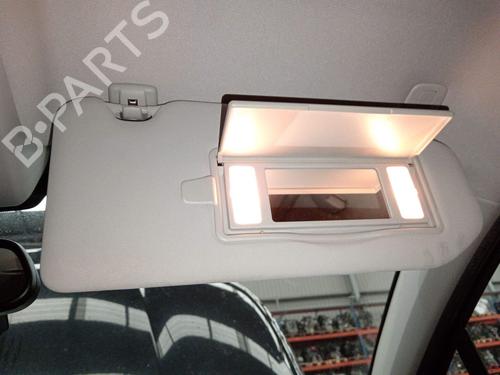 Right sun visor CITROËN C4 II (NC_) 1.6 HDi 110 | BP37192750I2 - Image 2