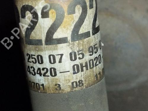 Used Left front driveshaft Left front driveshaft PEUGEOT 107 (PM_, PN_) 1.4 HDi (54 hp) 36501985 36501985