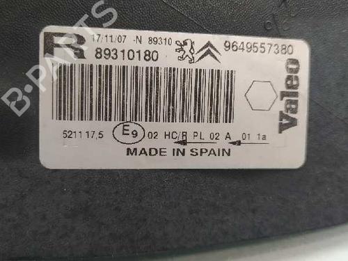 Right headlight CITROËN XSARA PICASSO (N68)  | BP12254820C29 