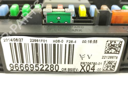 Fuse box CITROËN C3 II (SC_)  | BP11134057E1 