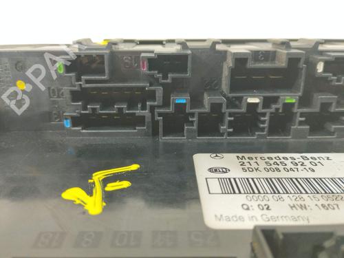 Fuse box MERCEDES-BENZ E-CLASS (W211) E 280 CDI (211.020) | BP38735386E1 - Image 6