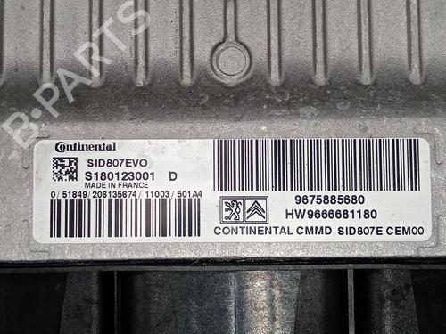 Engine control unit (ECU) CITROËN C5 III Break (RW_) 1.6 HDi 110 | BP34625602M57 - Image 2
