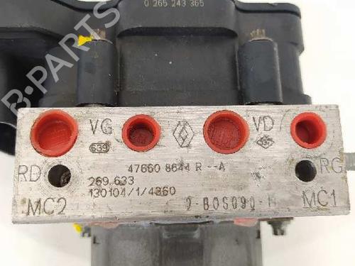 ABS pump RENAULT CLIO IV (BH_) 1.5 dCi 90 | BP4855376M43 