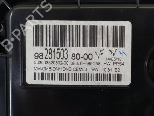 Instrument cluster PEUGEOT 3008 II SUV (MC_, MR_, MJ_, M4_)  | BP9234901C47 