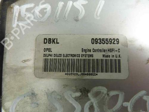 Engine control unit (ECU) OPEL ASTRA G Hatchback (T98)  | BP1877945M57 