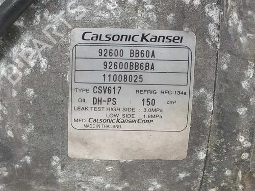 AC compressor NISSAN QASHQAI / QASHQAI +2 I (J10, NJ10, JJ10E)  | BP6887730M34 