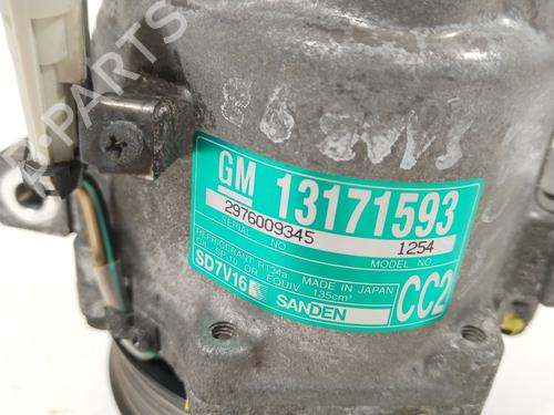 AC compressor SAAB 9-3 (YS3F, E79, D79, D75) 2.2 TiD | BP33045447M34  - Image 5