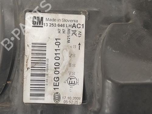 Left headlight OPEL ASTRA J (P10) 1.7 CDTI (68) | BP32686642C28 - Image 6