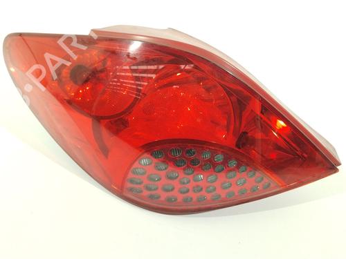 Used Left taillight PEUGEOT 207 (WA_, WC_) 1.4 HDi (68 hp) 28422073