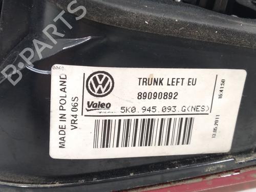 Left tailgate light VW GOLF VI (5K1) 1.6 TDI | BP23501939C79 