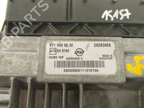 Motorstyringsenhed SSANGYONG KORANDO (CK)  | BP28193582M57 