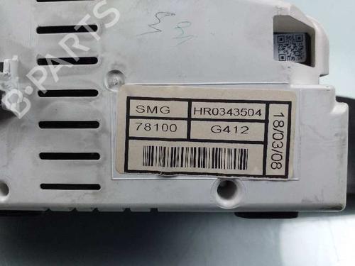 Instrument cluster HONDA CIVIC VIII Hatchback (FN, FK) 2.2 CTDi (FK3) | BP4957034C47 