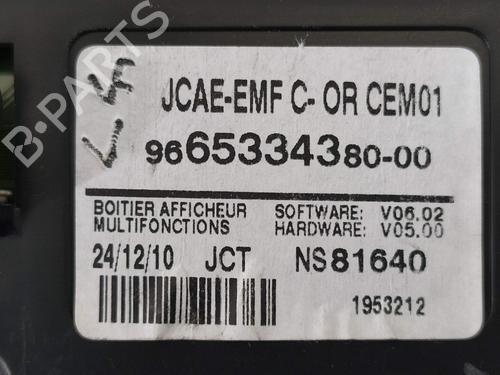 Display monitor CITROËN C4 II (NC_) | BP9514642C48 - Image 2