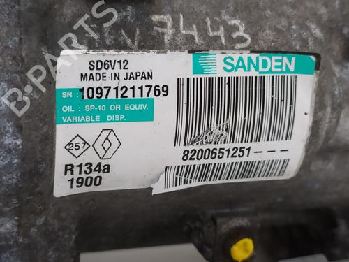 AC compressor RENAULT CLIO III (BR0/1, CR0/1)  | BP8072582M34 