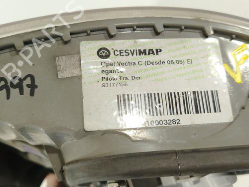 Right taillight OPEL VECTRA C GTS (Z02) 1.9 CDTI (F68) | BP32044172C35