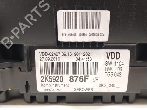 Instrument cluster VW CADDY IV MPV (SAB, SAJ) | BP17771612C47 - Image 5