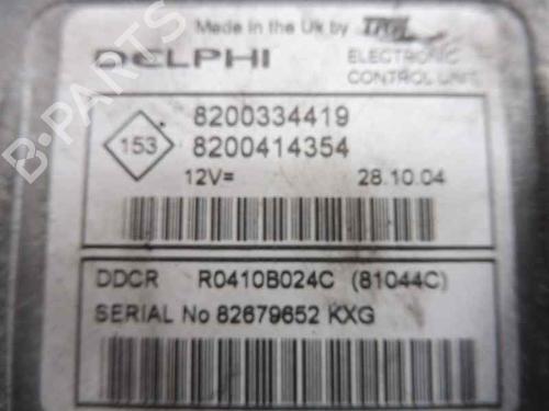 Engine control unit (ECU) RENAULT MEGANE II (BM0/1_, CM0/1_)  | BP1847991M57 