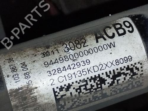 Used Right front driveshaft Right front driveshaft OPEL ASTRA K (B16) 1.6 CDTi (68) (110 hp) 36405657 36405657
