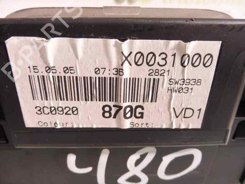 Instrument cluster VW PASSAT B6 (3C2)  | BP1844557C47 