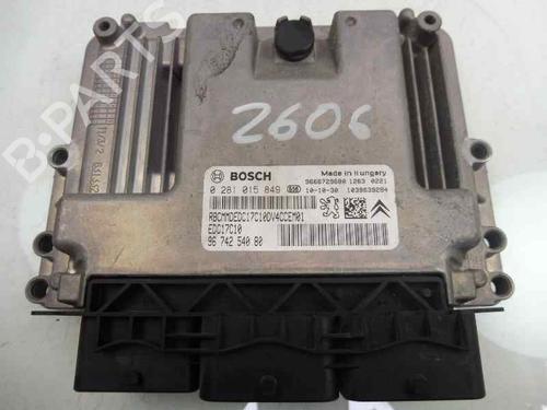 Used Engine control unit (ECU) CITROËN C3 II (SC_) [2009-2025]  3139590