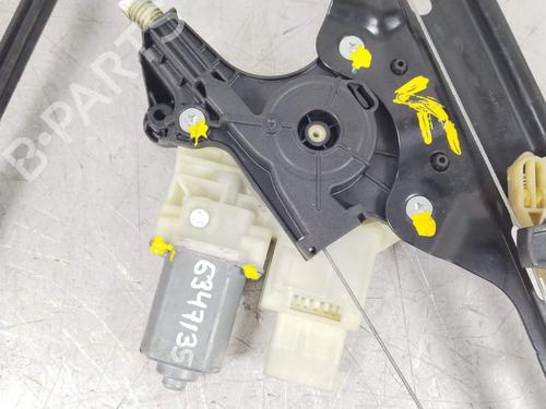 Rudehejsemekanisme Højre foran CITROËN C4 Picasso II 1.6 BlueHDi 120 | BP27241908C23 - Image 2