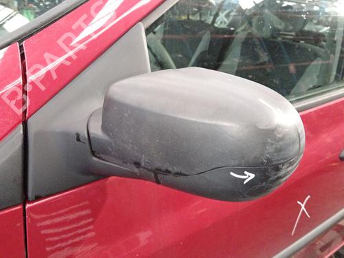Used Left mirror RENAULT CLIO III (BR0/1, CR0/1) 1.2 16V (BR02, BR0J, BR11, CR02, CR0J, CR11) (75 hp) 30657410