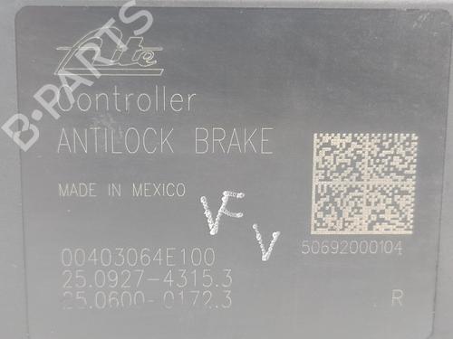 ABS pump CHRYSLER VOYAGER IV (RG, RS) 2.5 CRD | BP6581358M43 