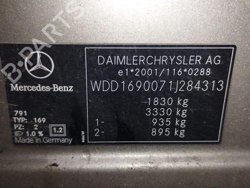 Engine MERCEDES-BENZ A-CLASS (W169) A 180 CDI (169.007, 169.307) | BP39141146M1 - Image 2