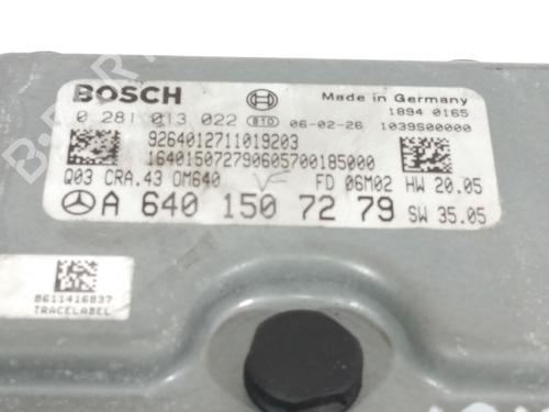 Engine control unit (ECU) MERCEDES-BENZ A-CLASS (W169)  | BP24318787M57 