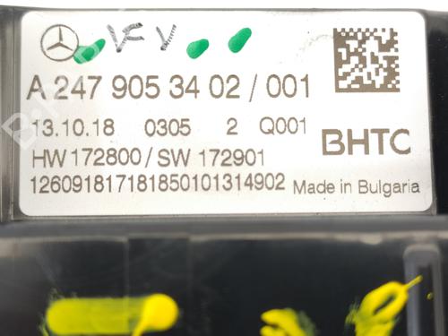 Climate control MERCEDES-BENZ A-CLASS (W177)  | BP8352069I5 