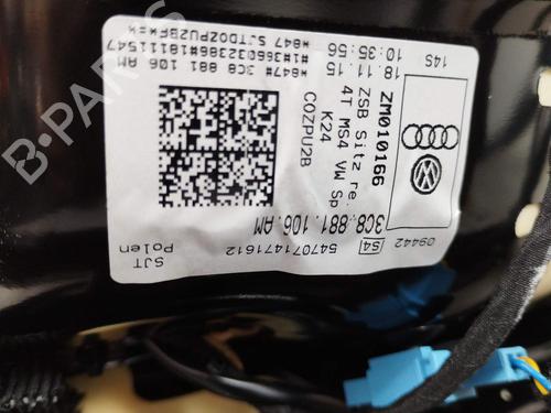 Right front seat VW CC B7 (358)  | BP13583305C16  - Image 9