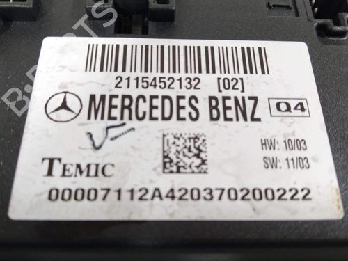 Electronic module MERCEDES-BENZ E-CLASS (W211) E 270 CDI (211.016) | BP29132489M83 - Image 4