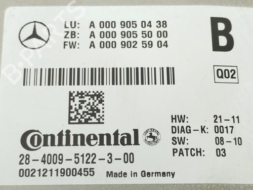 Electronic module MERCEDES-BENZ B-CLASS Sports Tourer (W246, W242) B 200 CDI / d (246.208) | BP8284230M83
