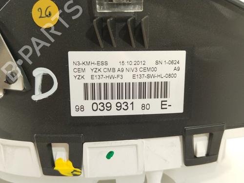 Instrument cluster PEUGEOT 208 I (CA_, CC_) 1.2 VTI 82 | BP27241920C47