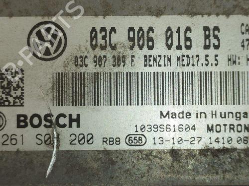 Engine control unit (ECU) VW SCIROCCO III (137, 138) 1.4 TSI | BP38774898M57 - Image 3