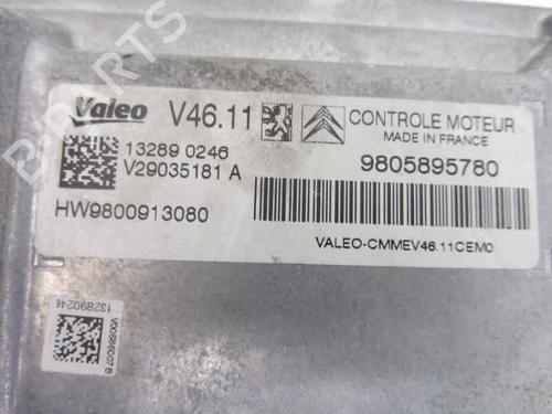 Engine control unit (ECU) PEUGEOT 2008 I (CU_) | BP1987124M57 - Image 2