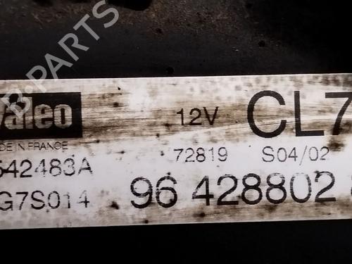 Generator CITROËN C15 Box Body/MPV (VD_) 1.9 D (69 hp) 32760001